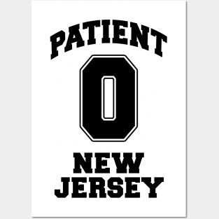 Patient Zero Zombie New Jersey - Black Posters and Art